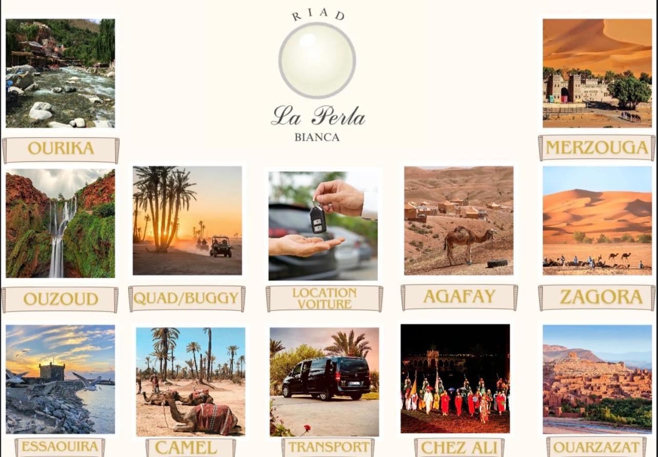 Riad La Perla Bianca Marrakesh Eksteriør bilde